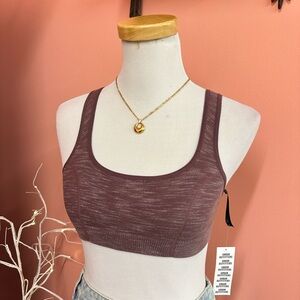 NWT Urban Outfitters Plum Ribbed Bralette Top